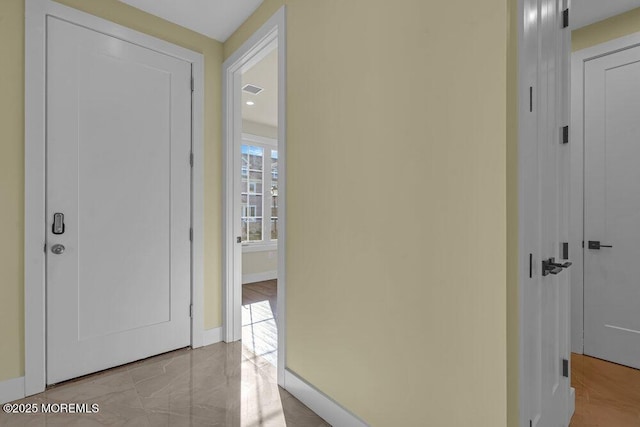 25 Blue River Way, Lakewood, NJ 08701 - hall featuring baseboards