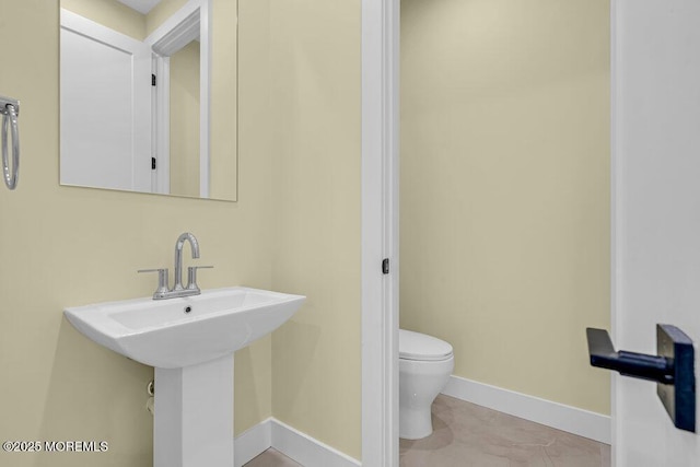 25 Blue River Way, Lakewood, NJ 08701 - bathroom featuring toilet and baseboards