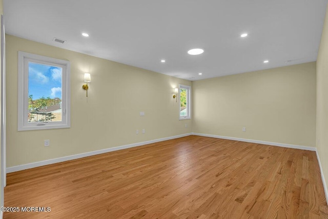 25 Blue River Way, Lakewood, NJ 08701 - empty room with light wood-style flooring, baseboards, and recessed lighting