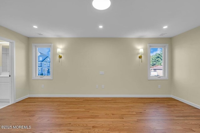 25 Blue River Way, Lakewood, NJ 08701 - unfurnished room featuring light wood-style floors, baseboards, and recessed lighting