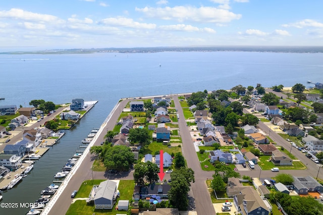 129 Foster Rd, Toms River, NJ 08753 - aerial view of residential area featuring a large body of water