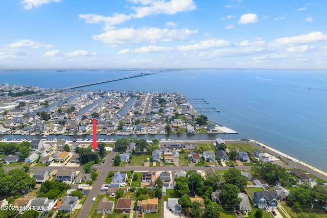 129 Foster Rd, Toms River, NJ 08753 - view of property location with a large body of water, a notable bridge, and nearby suburban area