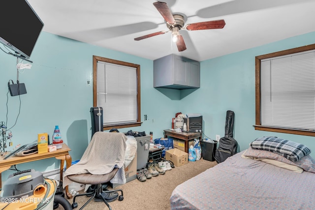 25 Union Ave, Freehold, NJ 07728 - carpeted bedroom featuring ceiling fan