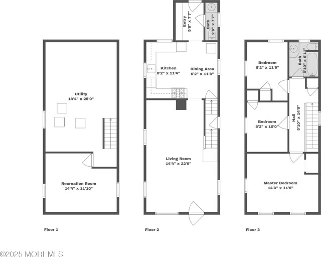 25 Union Ave, Freehold, NJ 07728 - floor plan / room layout
