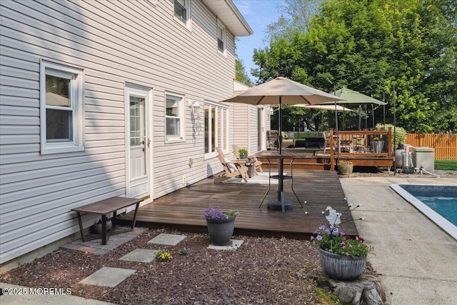 19 Meadowbrook Ln, Freehold, NJ 07728 - view of deck