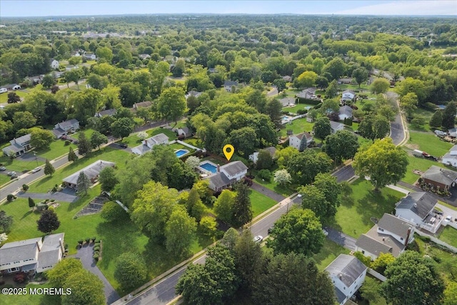 19 Meadowbrook Ln, Freehold, NJ 07728 - aerial perspective of suburban area