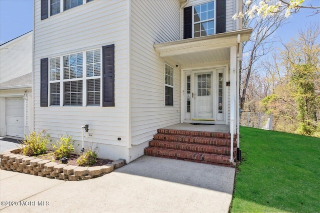 34 Crescent Rd, Old Bridge, NJ 08857 - entrance to property with a lawn and a garage