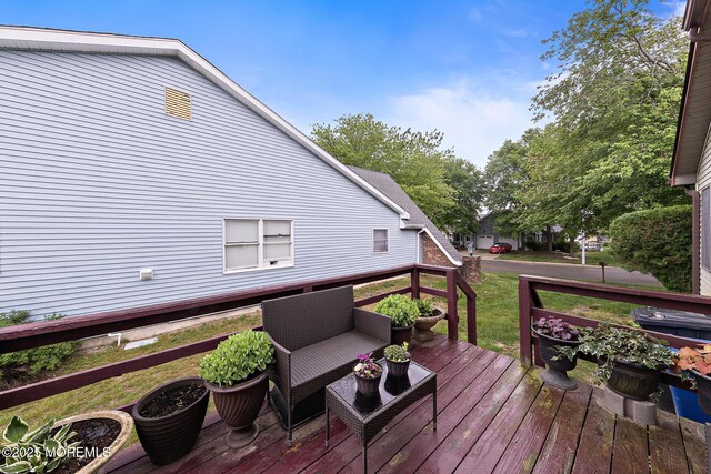 22 Fir Rd Unit 25, Manahawkin, NJ 08050 - view of wooden terrace