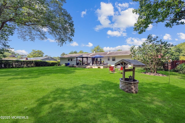 1223 Clover Rd, Brick, NJ 08724 - view of green lawn featuring a gazebo