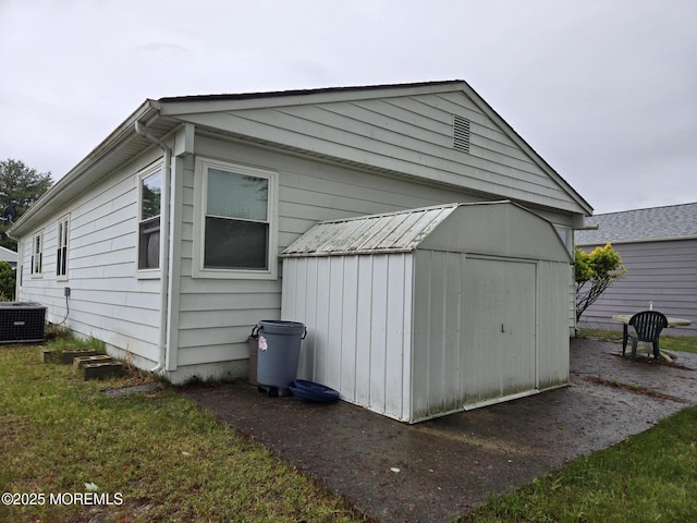 15 Roxton Pl, Toms River, NJ 08757 - view of shed with cooling unit