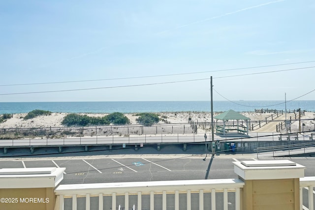 817 S Ocean Ave, Seaside Park, NJ 08752 - water view featuring fence