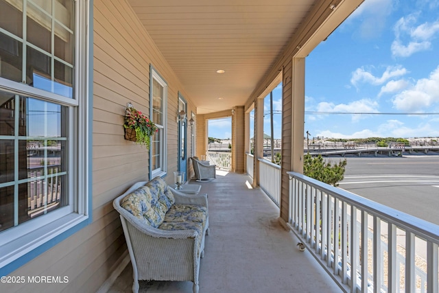 817 S Ocean Ave, Seaside Park, NJ 08752 - view of balcony