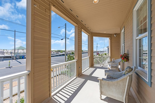 817 S Ocean Ave, Seaside Park, NJ 08752 - view of balcony