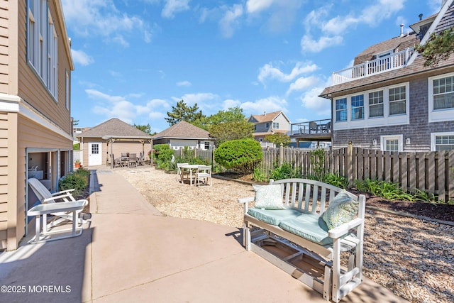 817 S Ocean Ave, Seaside Park, NJ 08752 - view of patio / terrace with a residential view