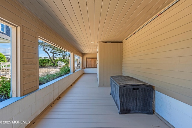 817 S Ocean Ave, Seaside Park, NJ 08752 - view of deck