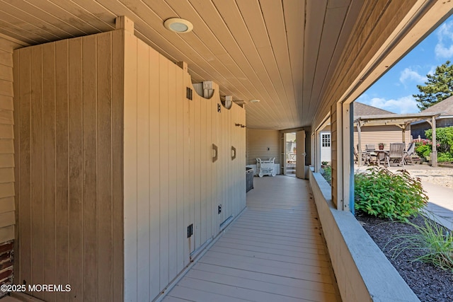 817 S Ocean Ave, Seaside Park, NJ 08752 - view of deck