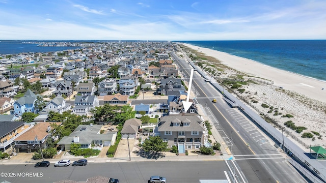817 S Ocean Ave, Seaside Park, NJ 08752 - aerial overview of property's location with expansive coastline and nearby suburban area