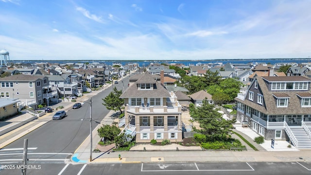 817 S Ocean Ave, Seaside Park, NJ 08752 - aerial perspective of suburban area