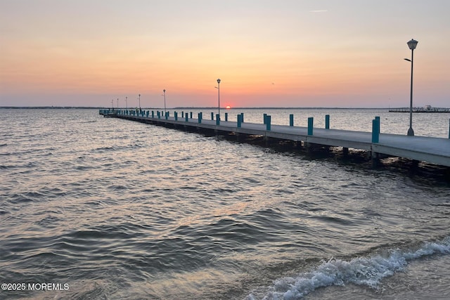 817 S Ocean Ave, Seaside Park, NJ 08752 - dock with a water view