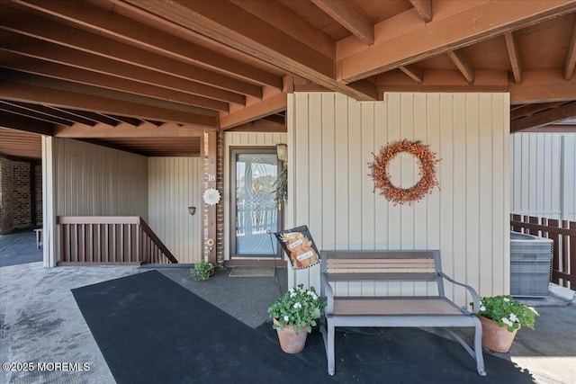 77 E Water St Unit 18, Toms River, NJ 08753 - entrance to property featuring central AC and a patio area