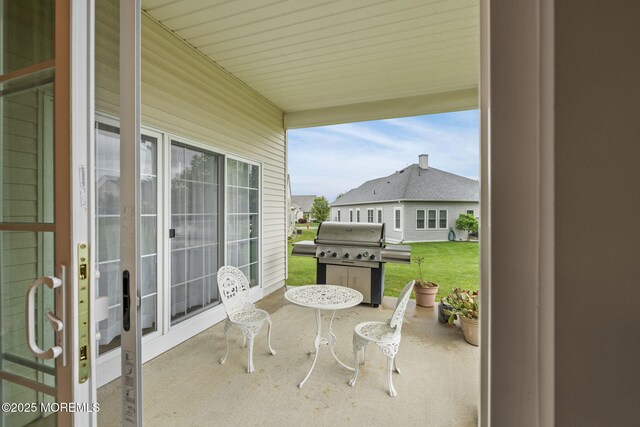 5 Chadwick Ct, Waretown, NJ 08758 - view of patio / terrace with area for grilling