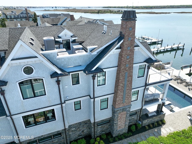 948 Lagoon Ln S, Mantoloking, NJ 08738 - aerial view of a nearby body of water