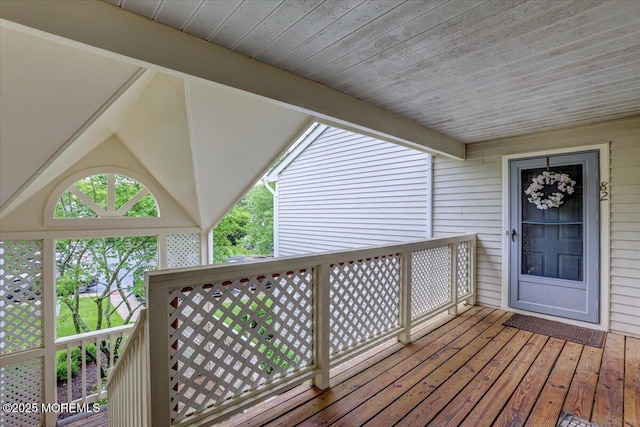 82 Briarwood Ct, Howell, NJ 07731 - view of wooden deck