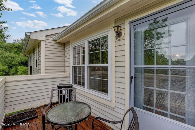 82 Briarwood Ct, Howell, NJ 07731 - view of wooden deck