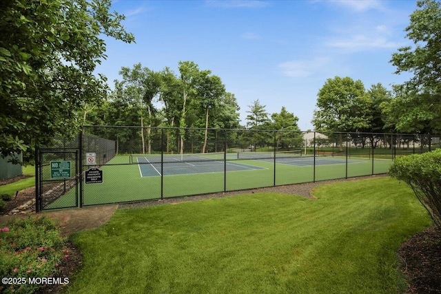 82 Briarwood Ct, Howell, NJ 07731 - view of tennis court