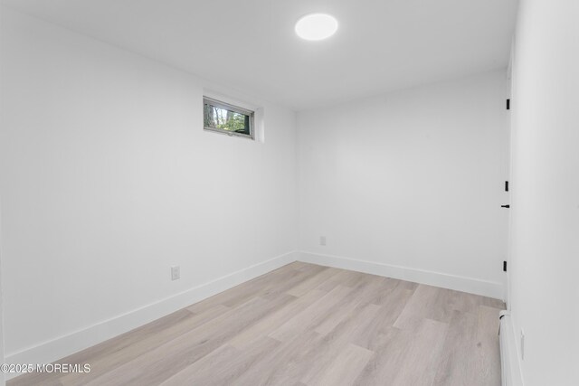 316 Hillside Dr, Neptune Township, NJ 07753 - spare room featuring light wood-type flooring and baseboards