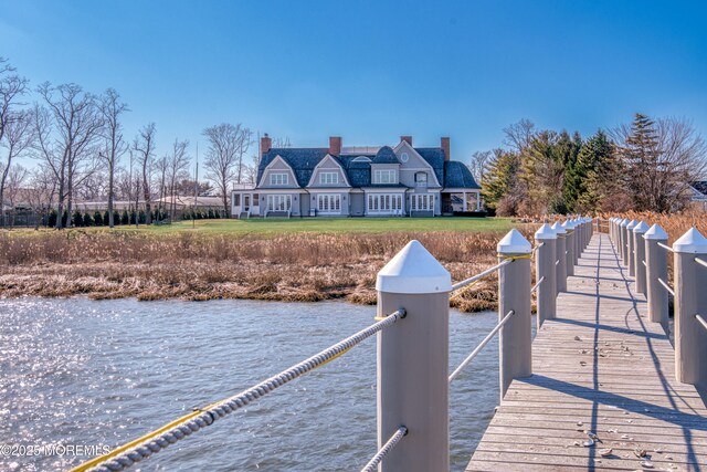 0 Wilson Cir, Rumson, NJ 07760 - dock with a water view