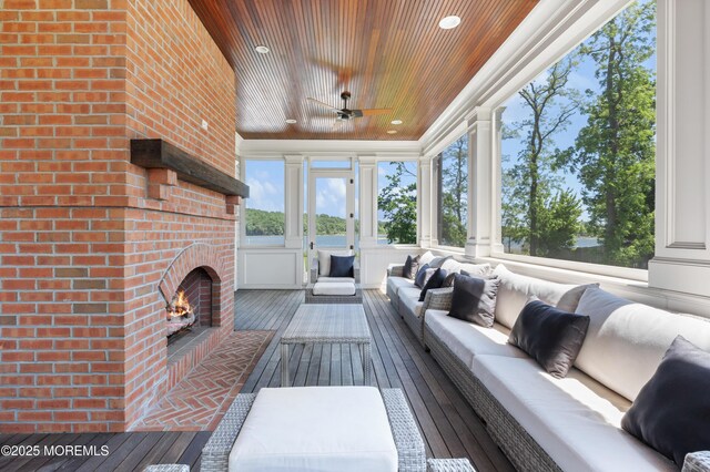 0 Wilson Cir, Rumson, NJ 07760 - view of sunroom