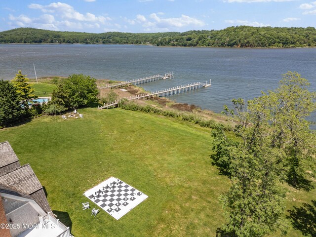 0 Wilson Cir, Rumson, NJ 07760 - aerial view of a large body of water