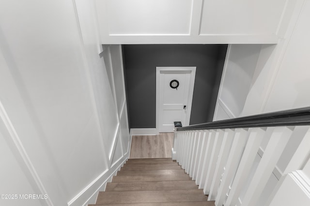 0 Wilson Cir, Rumson, NJ 07760 - stairway with wood finished floors