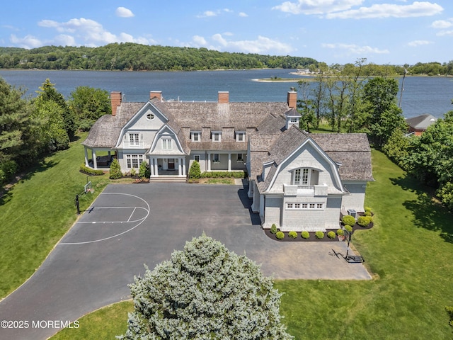 0 Wilson Cir, Rumson, NJ 07760 - view from above of property with a large body of water