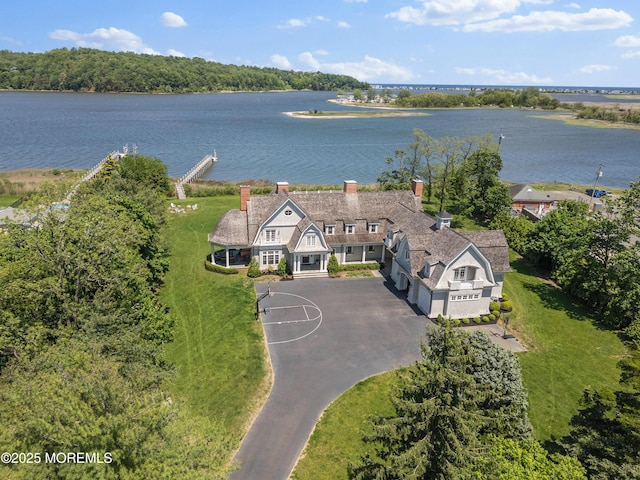 0 Wilson Cir, Rumson, NJ 07760 - aerial view of property and surrounding area with a nearby body of water