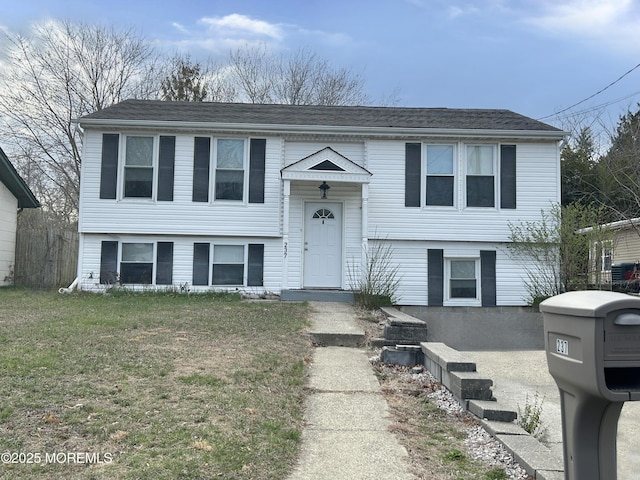 237 Falcon Dr, Little Egg Harbor, NJ 08087 - split foyer home featuring a front lawn