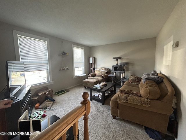 237 Falcon Dr, Little Egg Harbor, NJ 08087 - living room featuring carpet floors