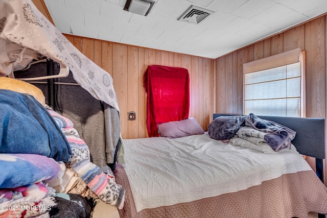34 Bowne Ave, Freehold, NJ 07728 - bedroom with wooden walls