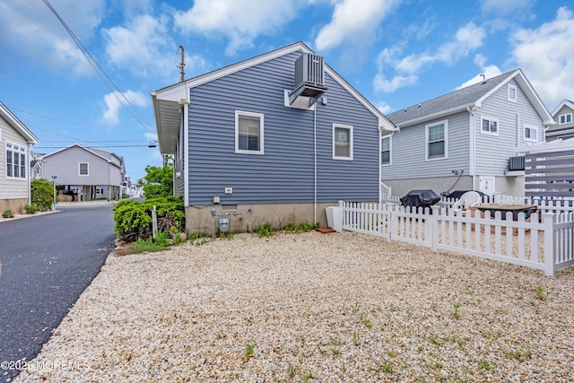 233 Harbor Dr, Lavallette, NJ 08735 - view of side of home featuring fence