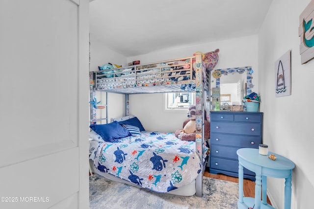 233 Harbor Dr, Lavallette, NJ 08735 - bedroom with wood finished floors