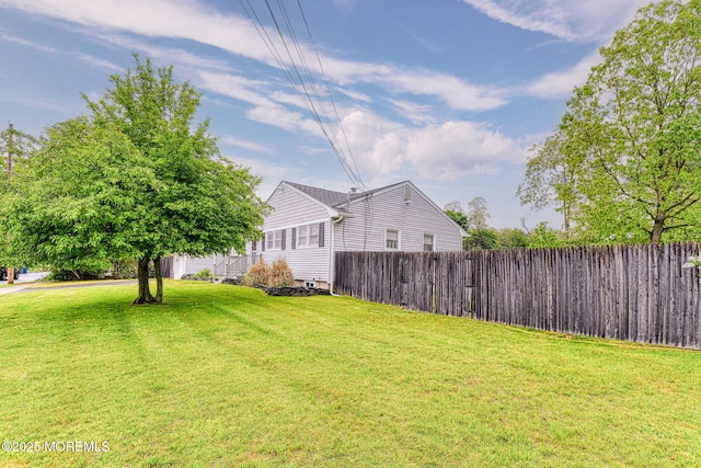 view of yard