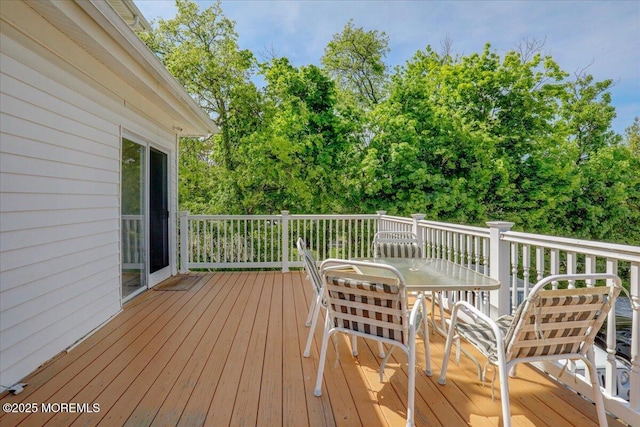 78 Navesink Ave, Highlands, NJ 07732 - view of wooden deck
