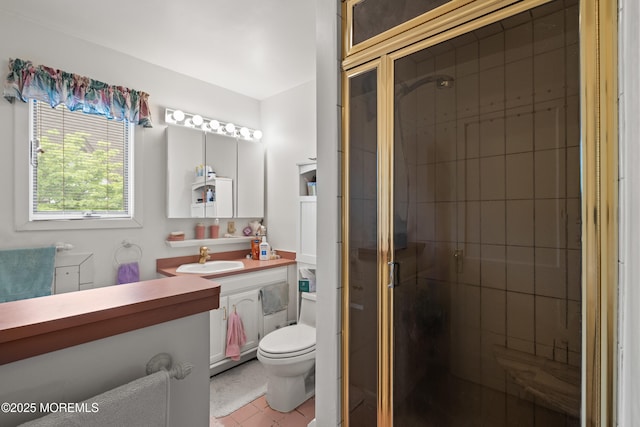 567 Deal Pkwy, Allenhurst, NJ 07711 - bathroom with a shower stall, toilet, and vanity