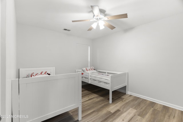 29 Jefferson Ct, Jackson, NJ 08527 - bedroom with wood finished floors, baseboards, and a ceiling fan