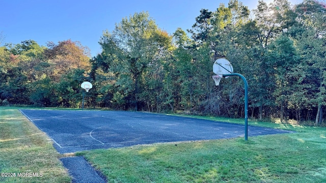 11 Charles Ct, Ocean Twp, NJ 07712 - view of basketball court featuring community basketball court and a yard