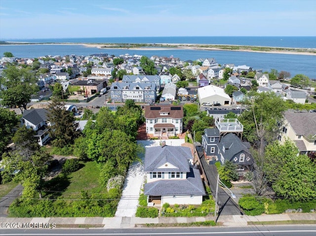 57 Shore Dr, Highlands, NJ 07732 - aerial view of residential area with a nearby body of water
