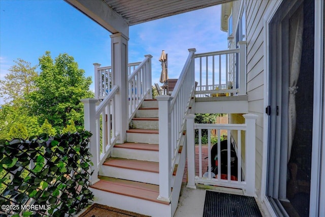 57 Shore Dr, Highlands, NJ 07732 - view of stairs