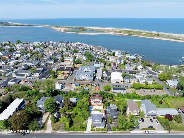 57 Shore Dr, Highlands, NJ 07732 - aerial view of property's location featuring a large body of water and nearby suburban area