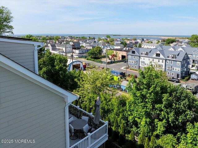 57 Shore Dr, Highlands, NJ 07732 - aerial perspective of suburban area